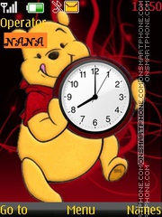 Pooh Catch CLK es el tema de pantalla