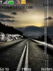 Скриншот темы Road 67