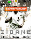 Capture d'écran Zidane 01 thème