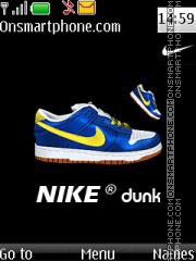 Nike Dark tema screenshot