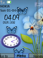 Butterfly Dual tema screenshot