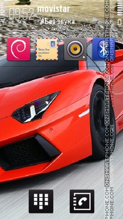 Sport Car v.2 tema screenshot