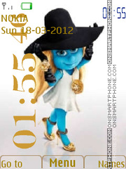 Smurfette 03 tema screenshot