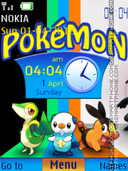 Capture d'écran Pokemon 05 thème