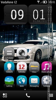 Camaro Sport tema screenshot