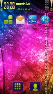 Color Splash 03 tema screenshot