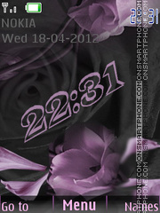 Flower Tenderness theme screenshot