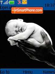 Anne Geddes theme screenshot