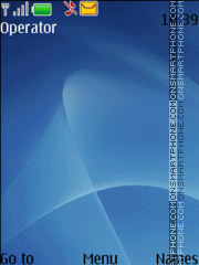 Nokia-Ovi-Blue theme screenshot