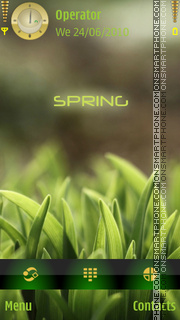 Spring - BLV theme screenshot