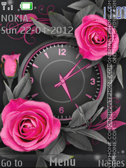 Pink Roses Theme-Screenshot