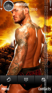 Randy Orton theme screenshot