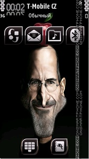 Capture d'écran Steve Jobs thème