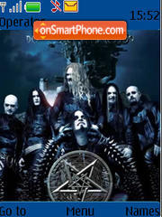 Скриншот темы Dimmu Borgir