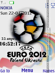 Euro 2012 theme screenshot