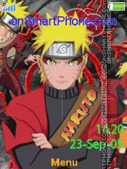 Скриншот темы Naruto