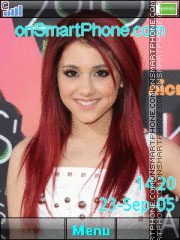 Ariana Grande tema screenshot