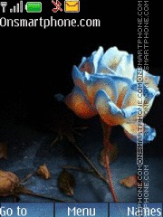 Скриншот темы Blue Rose 04