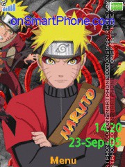 Naruto theme screenshot