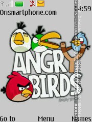 Angry Birds Team theme screenshot