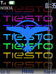 Dj Tiesto 04 es el tema de pantalla