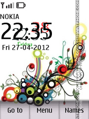 Colorful Abstract 04 tema screenshot