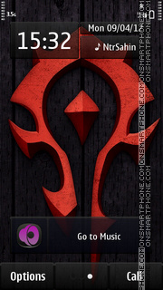 Tribal Sign tema screenshot