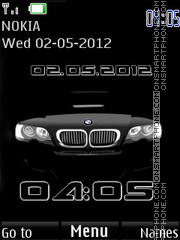BMW theme screenshot