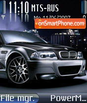 Bmw M3 Classik theme screenshot