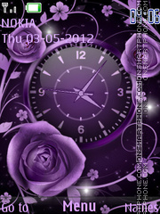 Violet tema screenshot