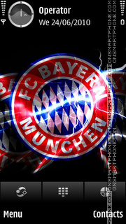 Bayern Munchen tema screenshot