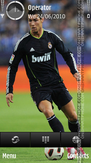 Cristiano Ronaldo tema screenshot