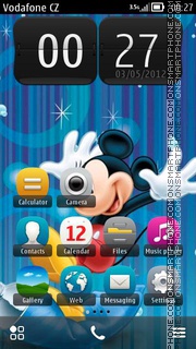 Mickey Mouse 18 theme screenshot