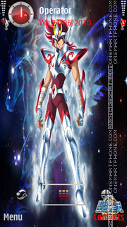 Capture d'écran Saint Seiya Omega thème