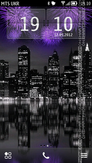 Night City tema screenshot