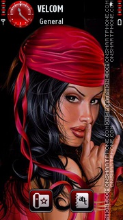 Elektra tema screenshot