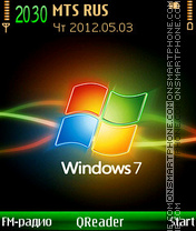 Win-7 es el tema de pantalla