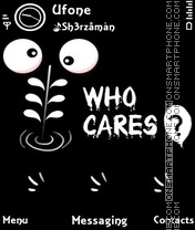 Скриншот темы Who cares