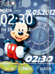 Mickey Mouse 19 theme screenshot