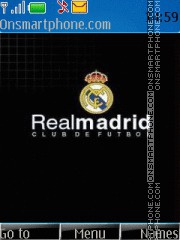 Скриншот темы Real Madrid 2033