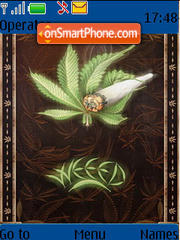 Cannabis 05 theme screenshot