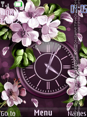 Flowers tema screenshot