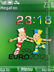 Capture d'écran EURO 2012 thème