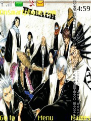 Bleach 13 Captains tema screenshot