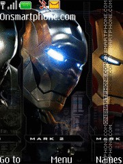 Скриншот темы Iron Man