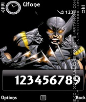 X-men WOlverine tema screenshot