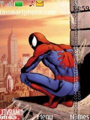 Spiderman tema screenshot