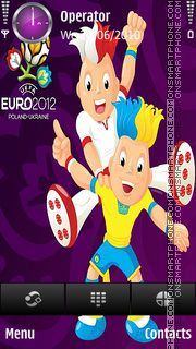 Euro 2012 tema screenshot