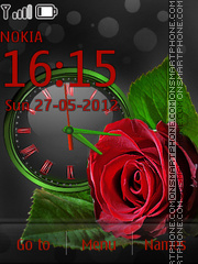 Love Roses theme screenshot