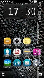 Bubbles tema screenshot